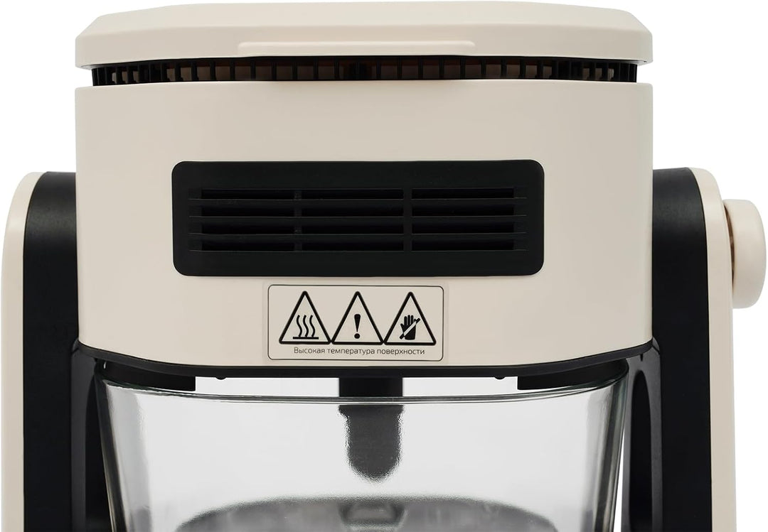4.5L 1500W Heissluftfritteuse mit Sichtbarem Glas-Korb Multifunktionale Heissluftfritteuse mit Grill