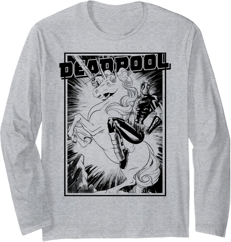 Marvel Deadpool Fantasy Langarmshirt