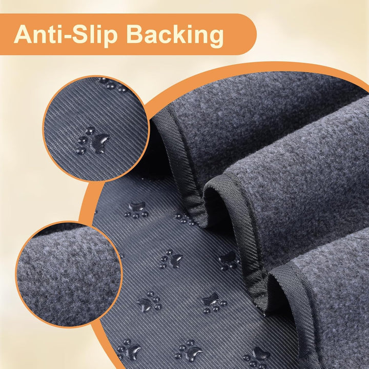 Inkontinenzunterlage Waschbar, 2er Set 100x70 cm Hundedecke Wasserdicht PIPI Matten für Hunde, Welpe