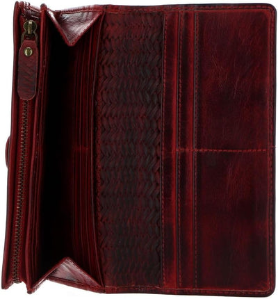 Chiemsee Geldbörse Echt Leder rot Damen - 020646 Red, Red