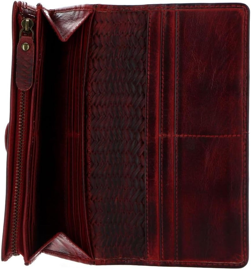 Chiemsee Geldbörse Echt Leder rot Damen - 020646 Red, Red