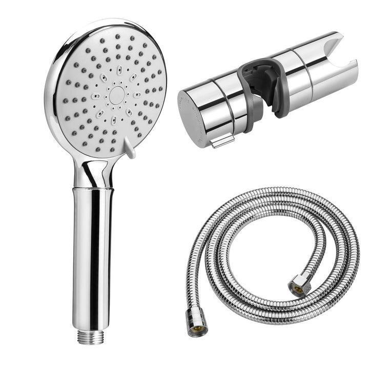 Duschkopf Set, Duschkopf mit Schlauch und Halterung, Dusche Sparduschkopf, Schlauch 1,5m, Duschkopfh