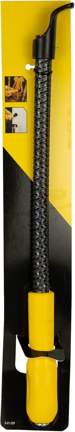 STANLEY Surform Rundfeile (365 mm Länge, 250 mm Klingenlänge, fester Kunststoff-Handgriff, zum Hobel