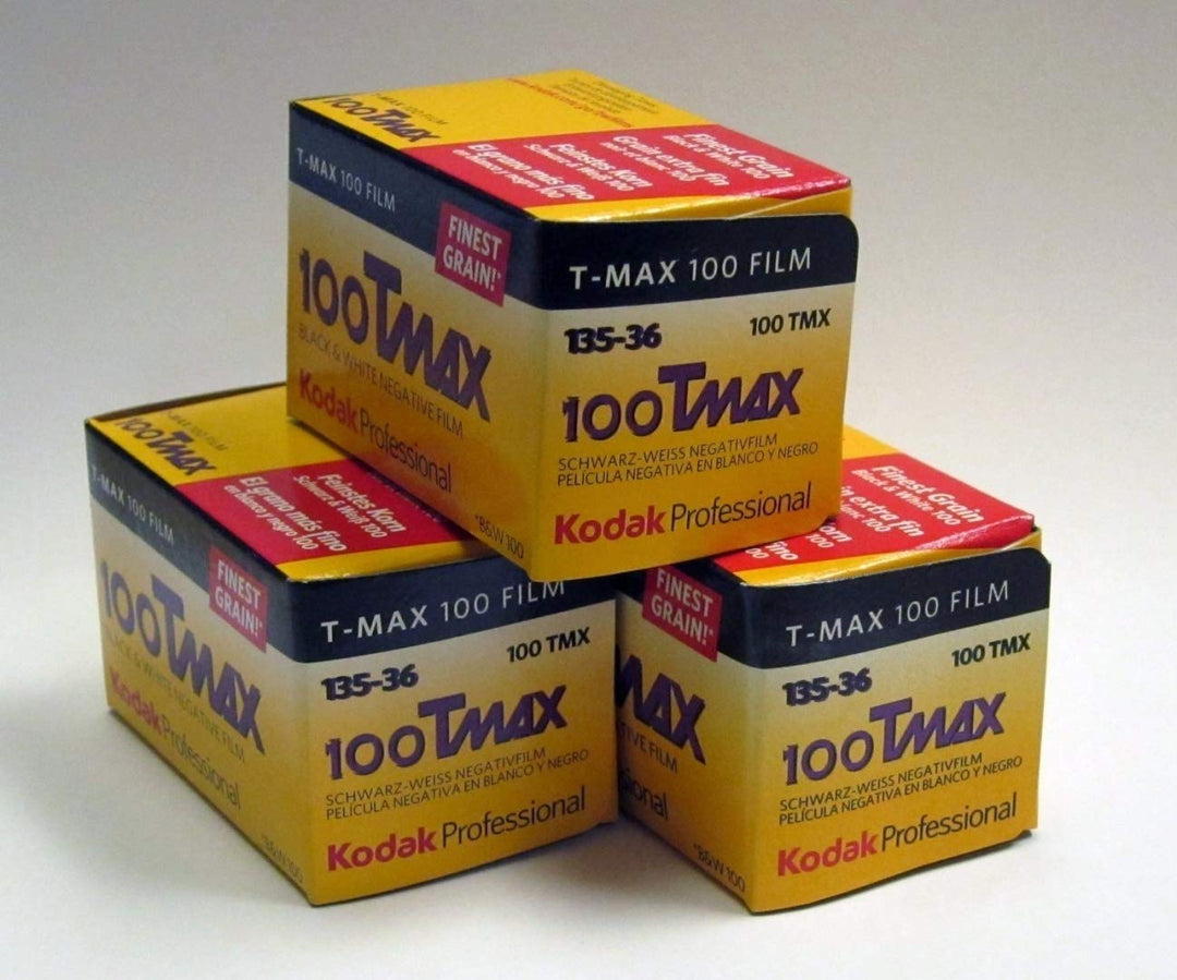 Kodak Tmax 100 36 Exp 3er-Pack Schwarz-Weiss