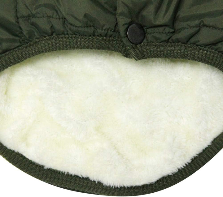 JoyDaog Fleece Hundejacke für Winter kaltes Wetter, Extra Weicher Hundemantel für grosse Hunde, Wind