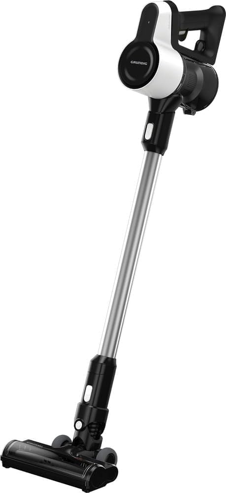 GRUNDIG VCP 4130 2-in-1-Akku-Stielstaubsauger, 2 Saugkraftstufen, 110 Watt Motor, 21, 6 Volt Li-Ion