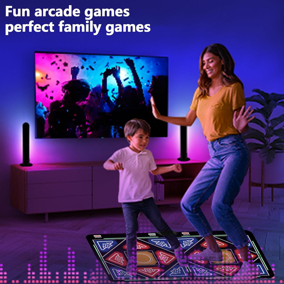 HDMI-Tanzmatte mit Kamera, für TV, Tanzmatte für Kinder und Erwachsene, für zwei Benutzer mit kabell