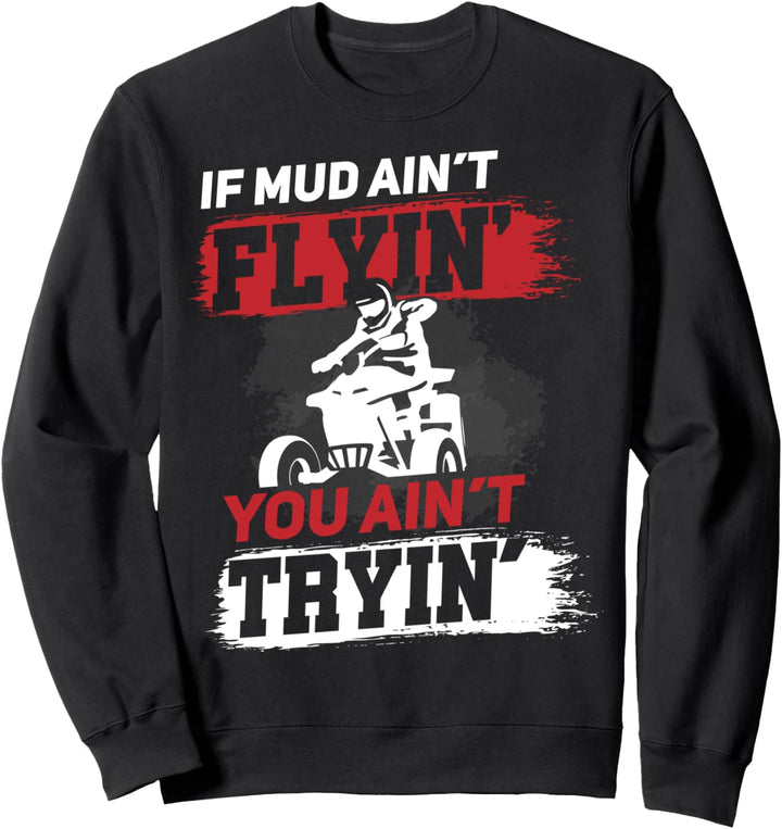 Quad Bike 4x4 Allrad ATV Design für Offroad Quad Fahrer Sweatshirt