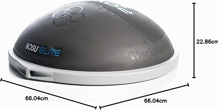 Bosu® Elite Balance Ball Trainer, halber Gymnastikball Fitness Balance Board bis 1000 KG belastbar,