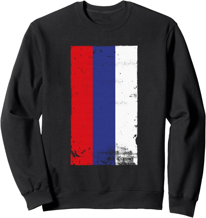 Russian Pride Travel Vacation Russia Flag Sweatshirt