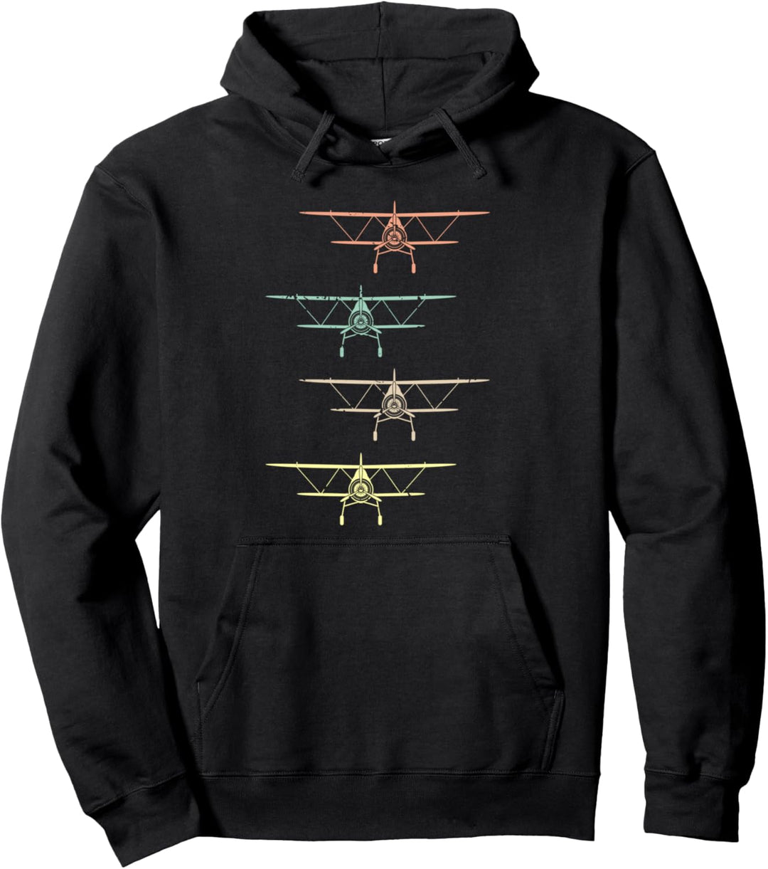 Flugzeug aus Pilot | Fly Airplane Pilot Pullover Hoodie