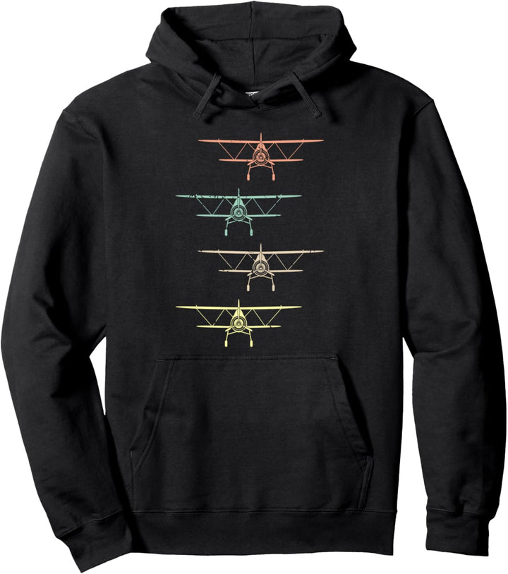Flugzeug aus Pilot | Fly Airplane Pilot Pullover Hoodie