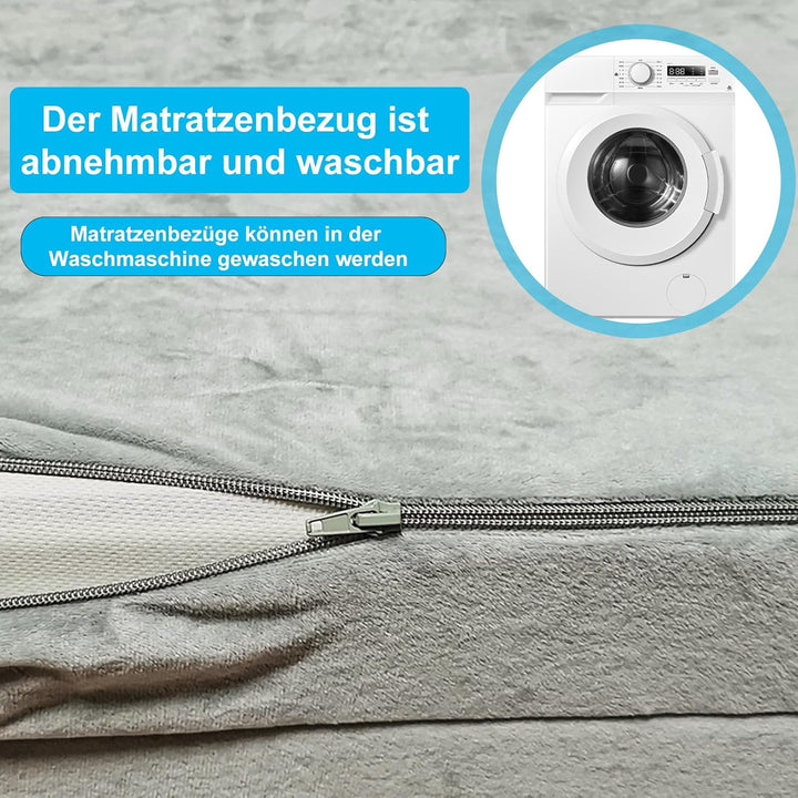 xxjolavv[Verdickte] tragbare Klappmatratze kompatibel mit FIAT Ducato Citroen Jumper Peugeot Boxer T