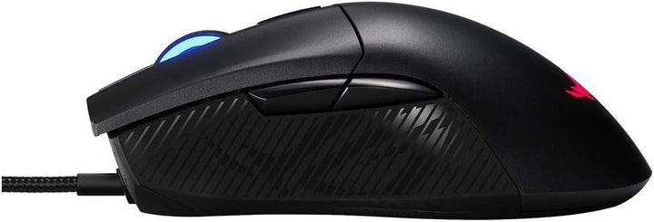 Asus ROG Gladius II Core Gaming-Maus (6200 DPI Sensor, Aura Sync Beleuchtung, Abnehmbare Schalter) s