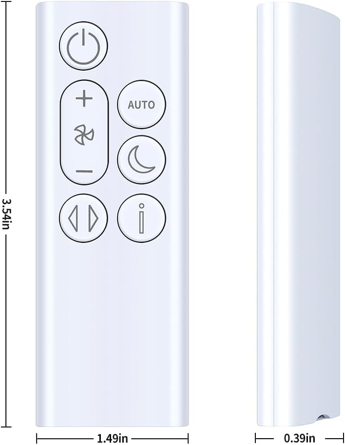 Nue Ersatz Fernbedienung für Dyson Purifier Cool Gen1 TP10 (Weiss)
