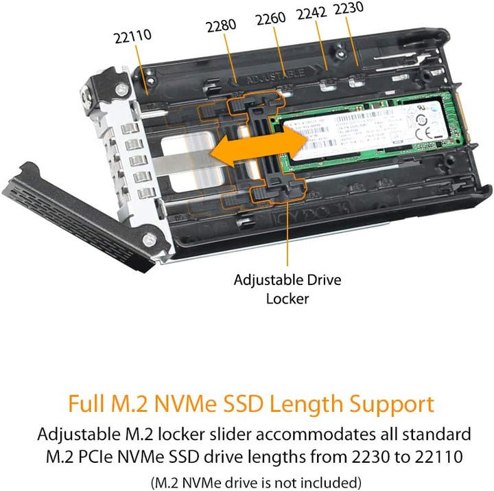 ICY DOCK 4X M.2 NVMe PCIe 4.0 SSD zu 4X MiniSAS HD (SFF-8643) Wechselrahmen - ToughArmor MB720M2K-B