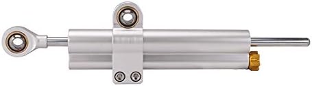 Lenkungsdämpfer Motorrad,CNC Aluminium Motorrad Lenkungsdämpfer Stabilisator Universal Einstellbar F