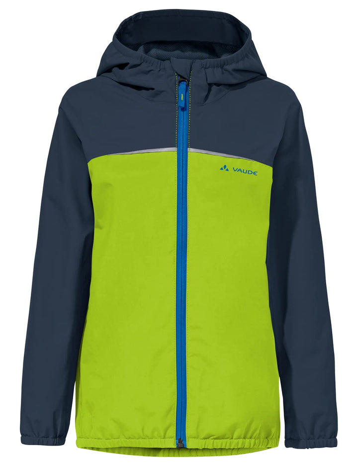 VAUDE Kids Turaco Jacket II - Regenjacke Kinder 110-116 chute green, 110-116 chute green