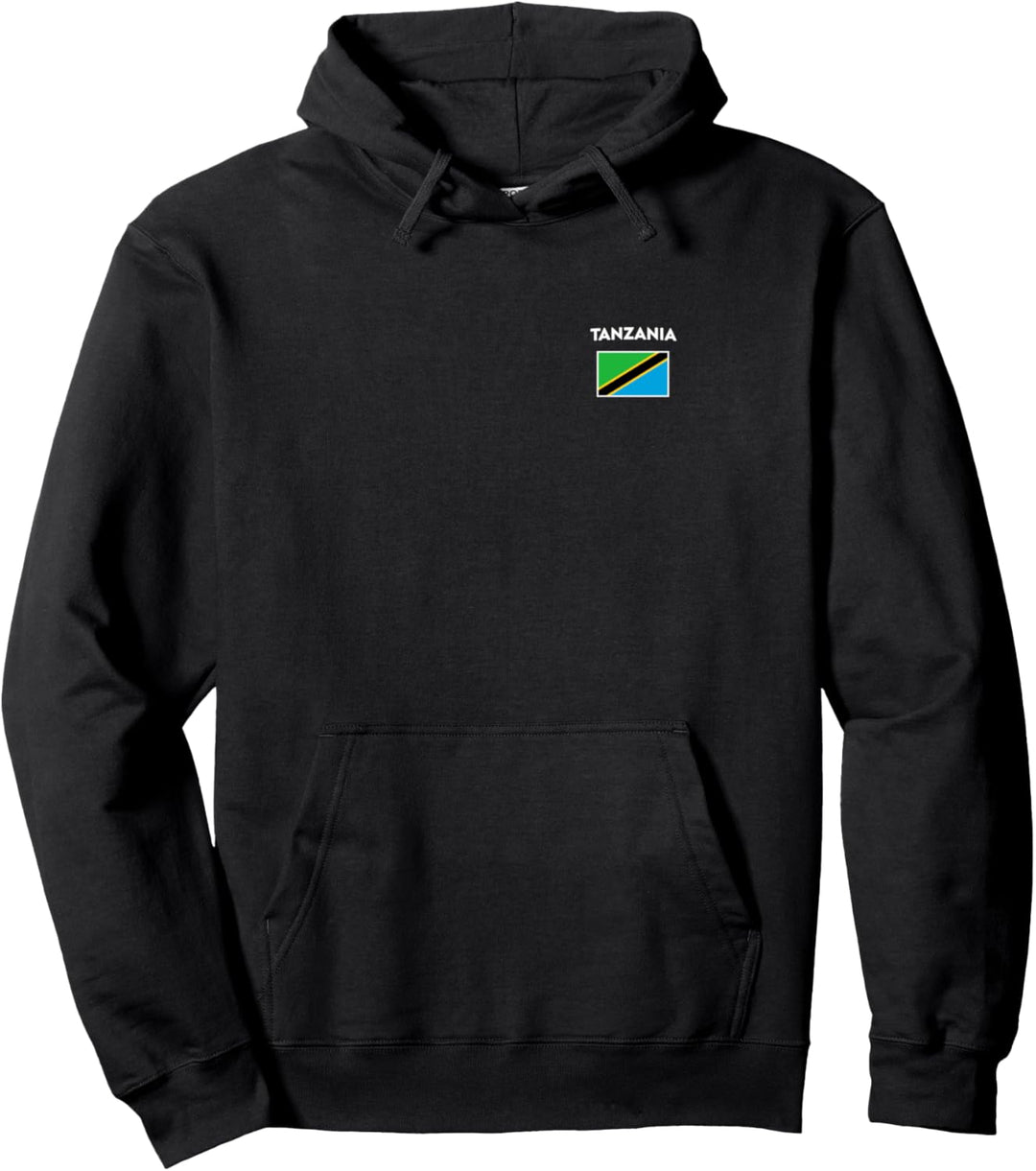 Tanzania Flagge Pullover Hoodie