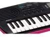 Casio SA-78 Mini-Keyboard 44 Tasten, schwarz pink Tastatur 44-Key schwarz / pink, Tastatur 44-Key sc