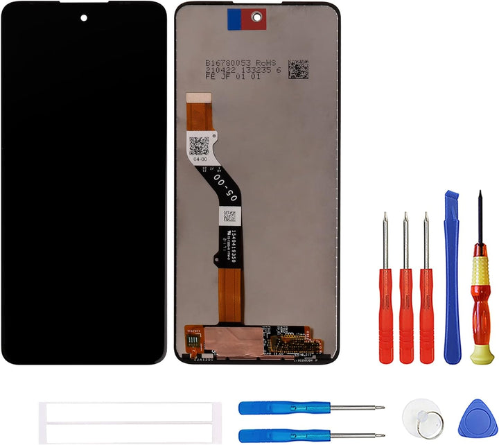 swark LCD Display Kompatibel mit Moto G60S & G60 & G51 & G40 Fusion (Schwarz ohne Rahmen) Touchscree