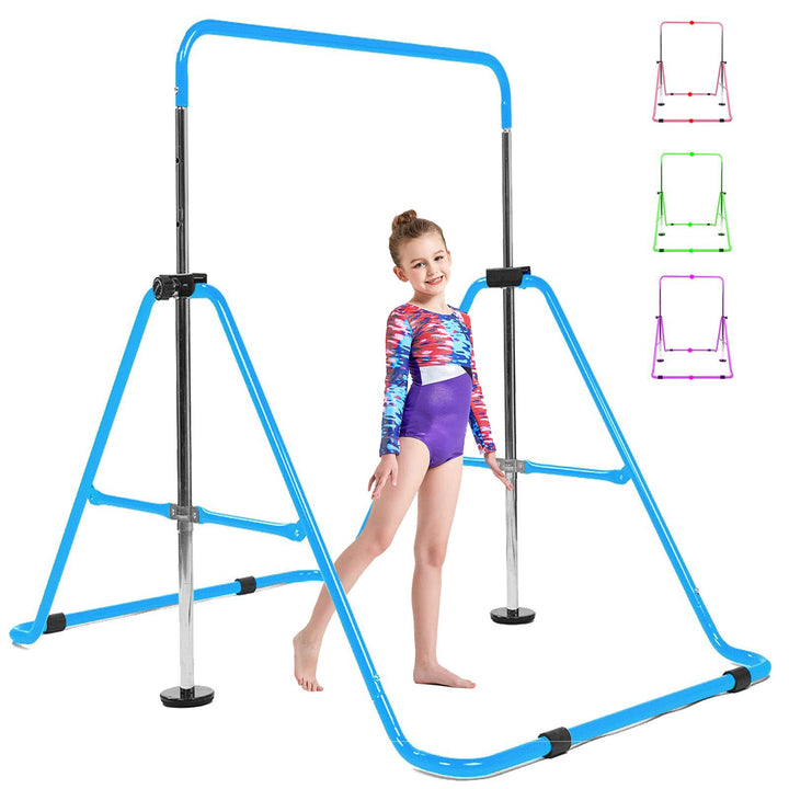 Gymnastik Turnreck Kinder Gymnastics Bar, Horizontale Kip Stange Faltbar Turntrainingsgeräte 4 Fach