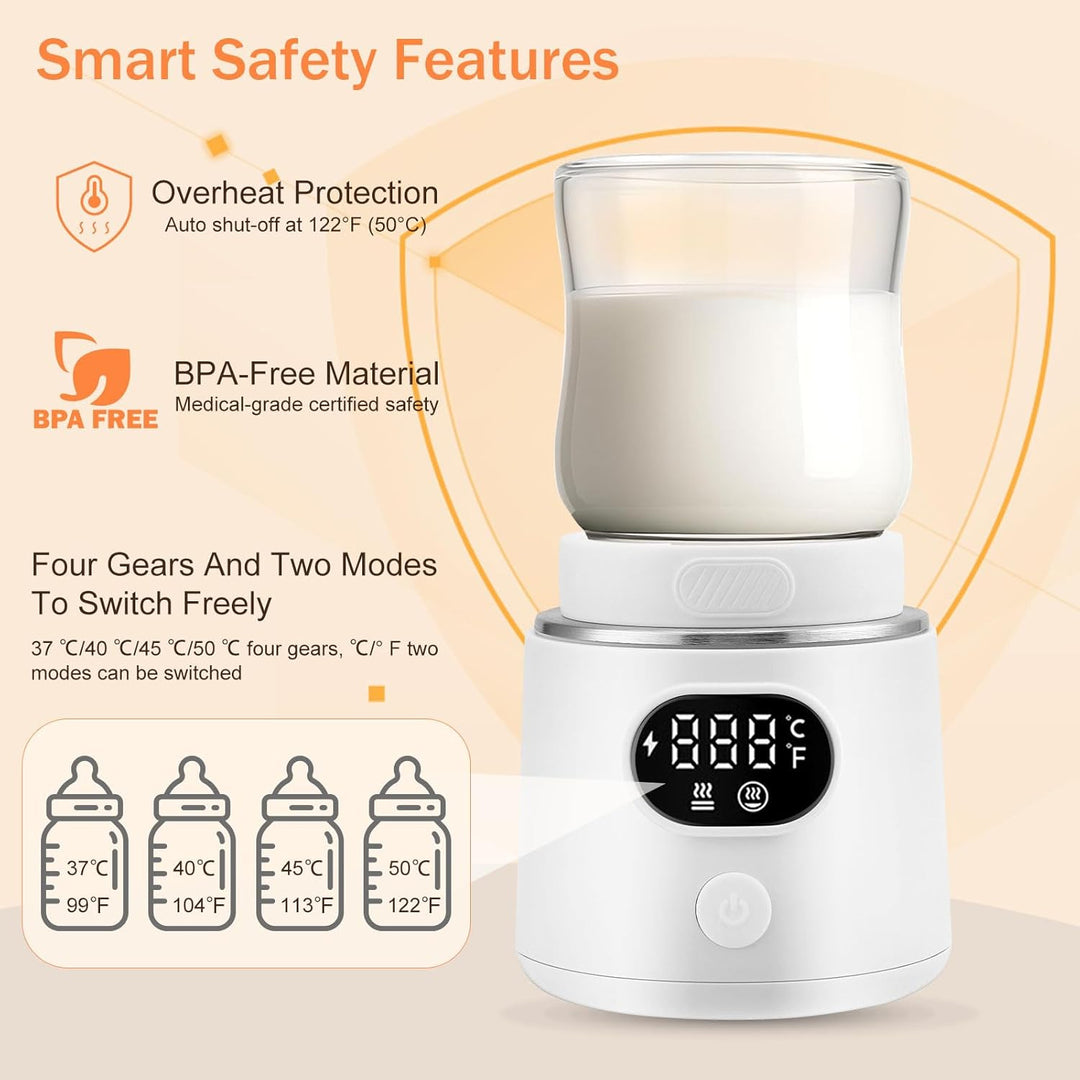 Bottle Warmer, Portable, Quick Bottle Warmer with USB Cable, Milk Warmer, Baby Portable, Bottle Warm