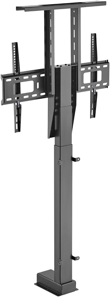 Maclean Elektrisch Höhenverstellbare 37-80" TV Halterung zum Einbau | mit Fernbedienung und mit App-
