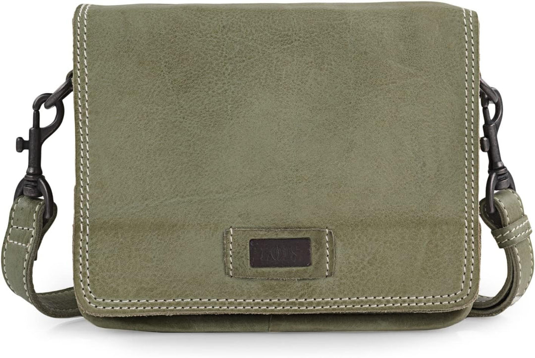 Lois - Umhängetasche Damen Leder - Umhängetasche Leder Damen mit verstellbarem riemen - Kleine Umhän