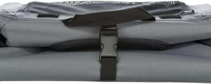 Trixie soft kennel easy reisbench grijs (50X36X33 CM)