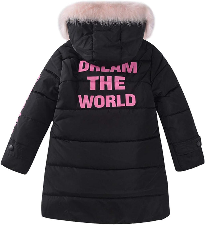 COMIOR Winterjacke Jungen Mädchen Kinder Windbreaker Winterjacke Tops Regenmantel Hooded Jacke Mante
