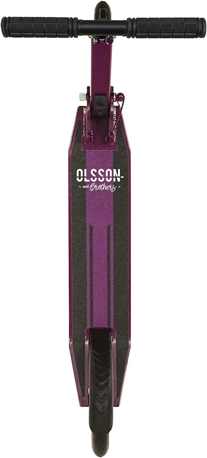 OLSSON and Brothers Scooter HOPP-Lenker, 360° drehbar, höhenverstellbar (77 – 98 cm), Gestell 50% Al