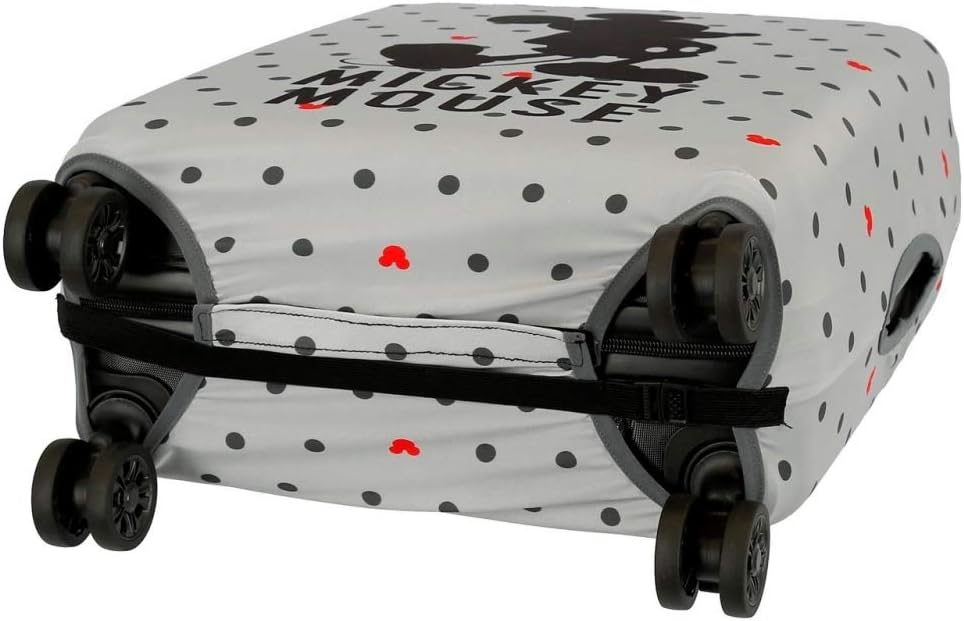 Kofferabdeckung Mickey Grau Mickey Medium Case Abdeckung Grau, Mickey Medium Case Abdeckung Grau