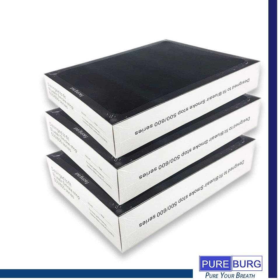 Unbekannt GreenR3 Ersatzfilter für Blueair 500/600 Serie SmokeStop Filter, Geruchsentferner Classic