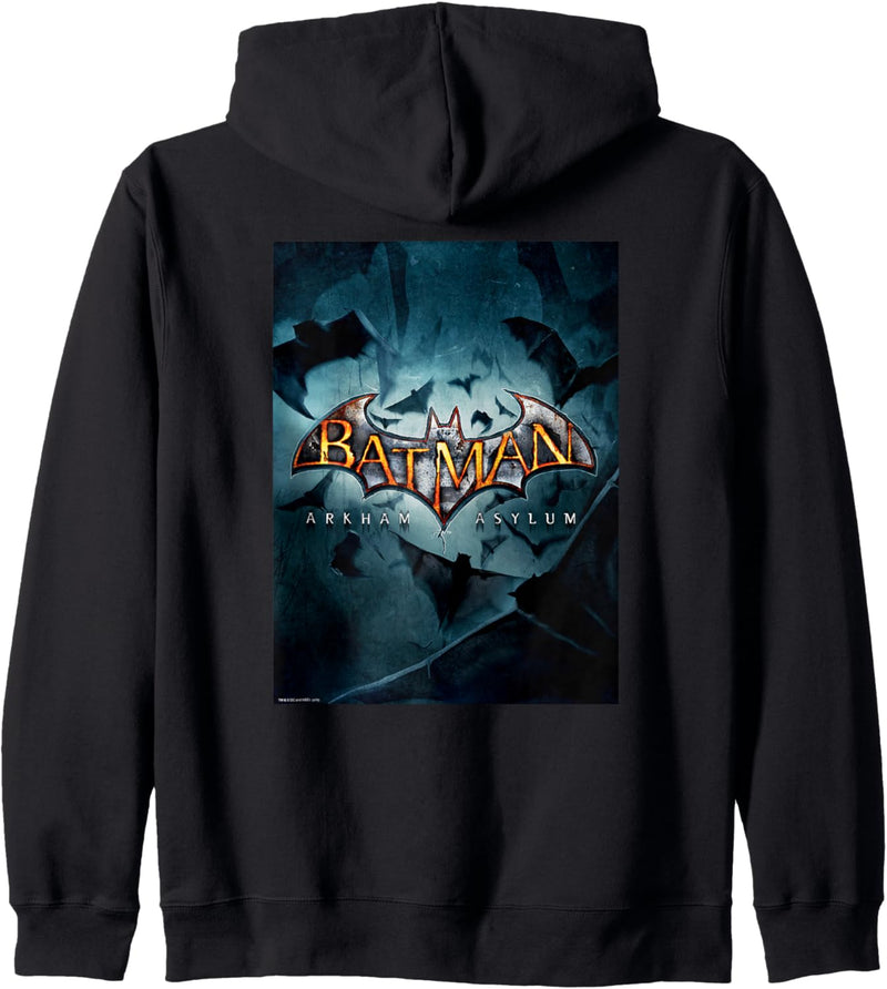 Batman: Arkham Asylum Bats Kapuzenjacke