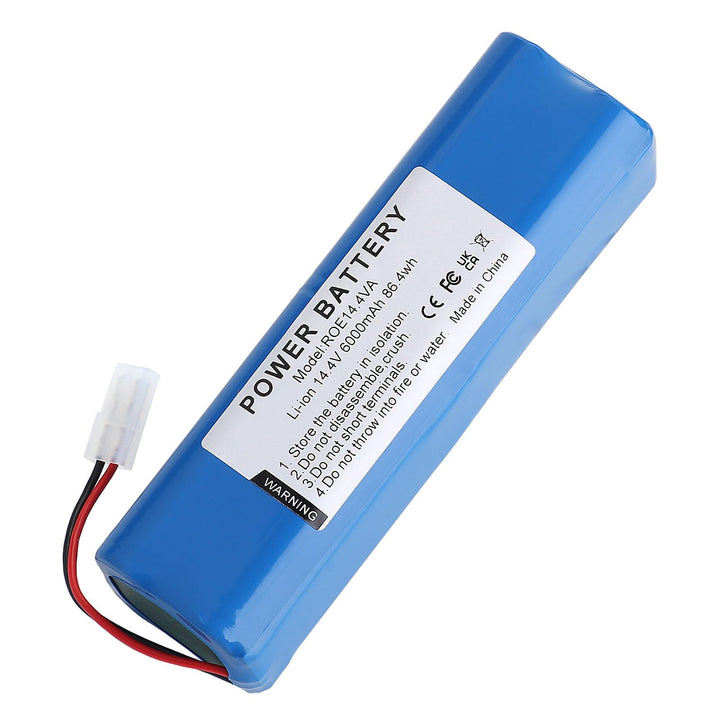 6000mAh 14,4V Li-ion Akku für ROEMO SYB2, SYB2 Pro Saugroboter, Ersatzakku für ROEMO D093-4S2P Batte