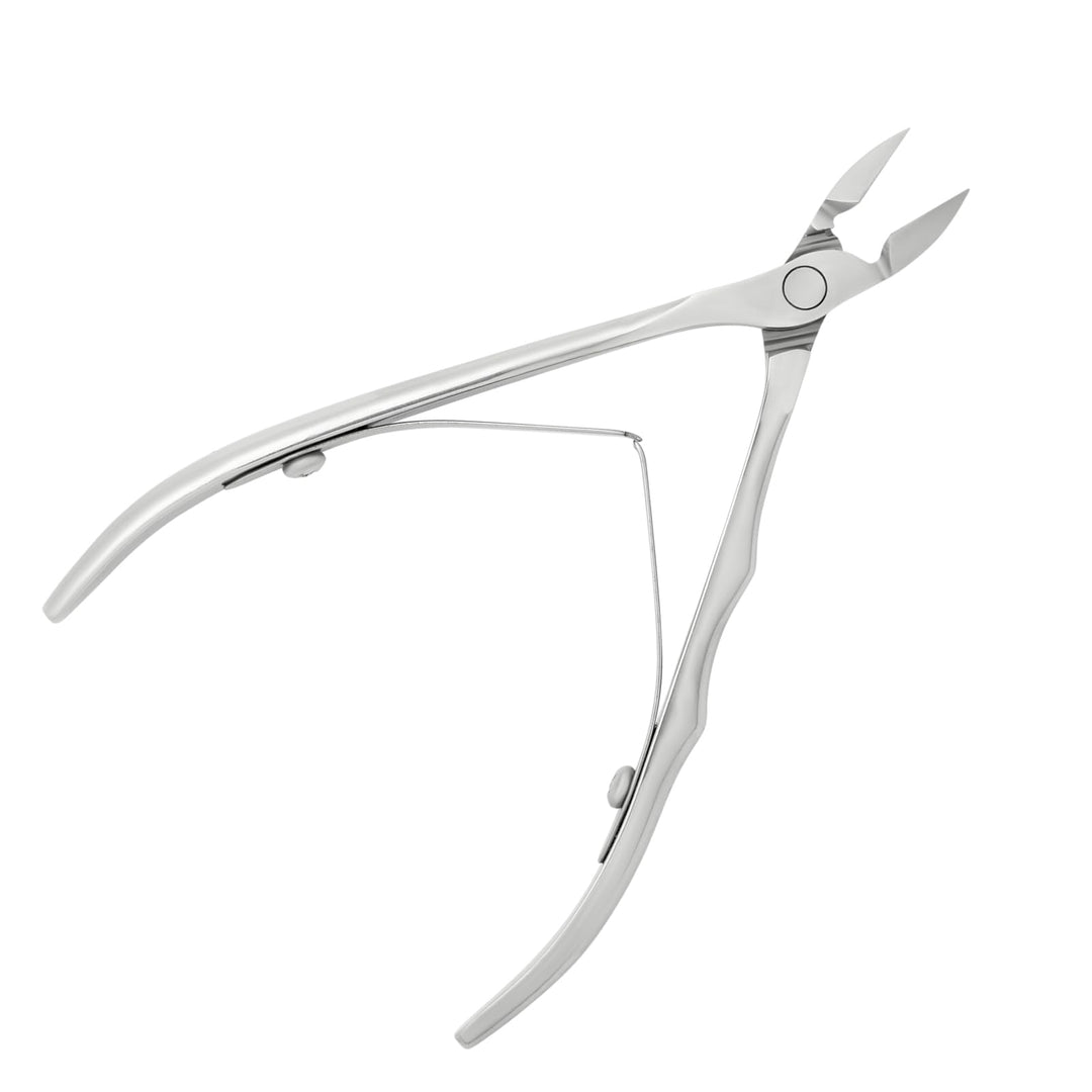 K-00 Profi Hautzange Staleks Länge 11cm Schnitt 1,2cm Lederschutzhülle