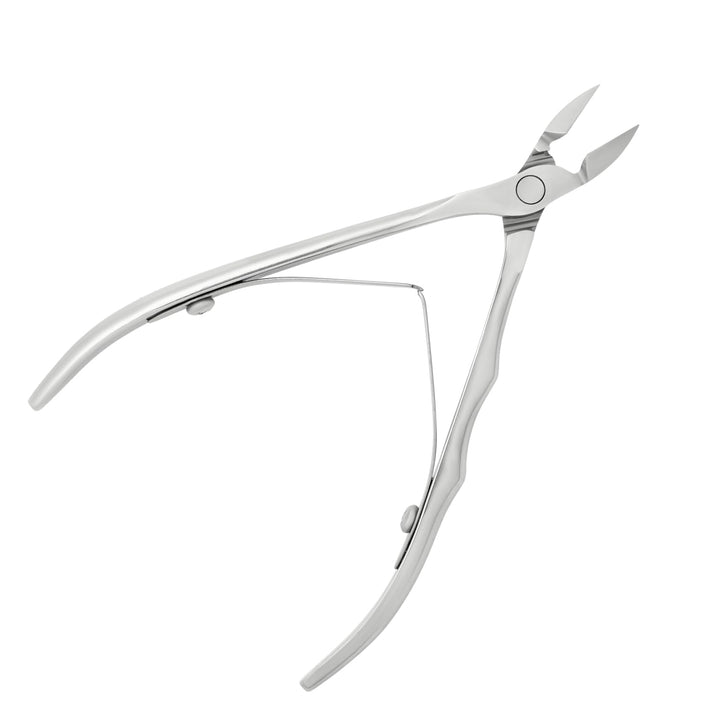 K-00 Profi Hautzange Staleks Länge 11cm Schnitt 1,2cm Lederschutzhülle