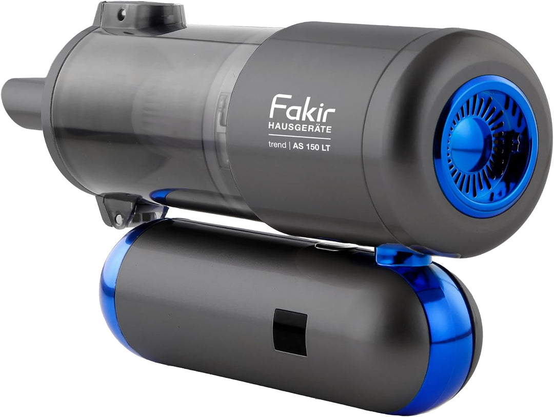 Fakir Trend AS 150 LT – 4in1 Akku Handstaubsauger Kabellos, 120 W BLDC-Motor, 17 kPa Saugleistung, E