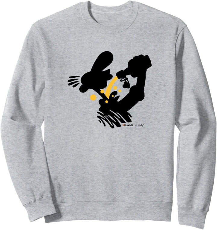 WERNER Hau wech! Weiss Sweatshirt