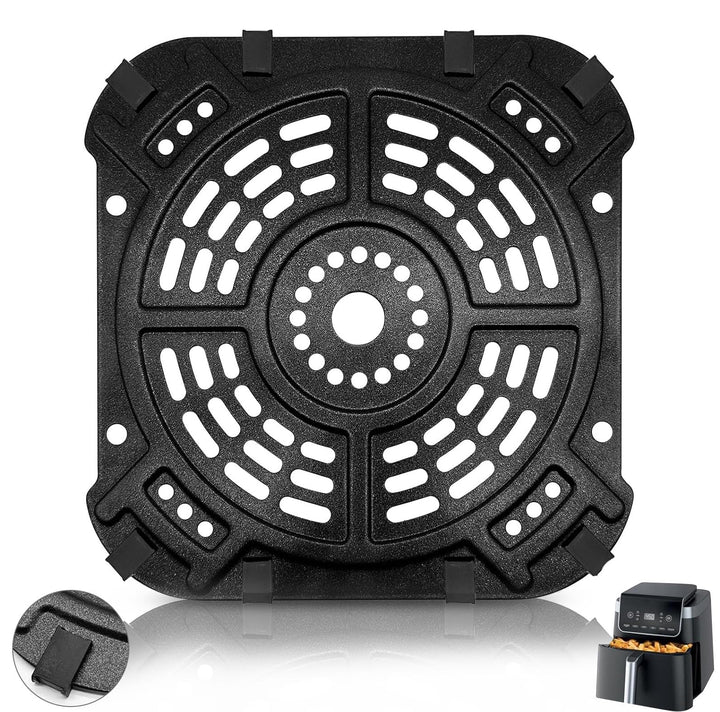 Air Fryer Grillpfanne für Ninja AF181 Air Fryer Pro XL 6-in-1 6,5 QT, 21,6 x 20,3 cm Luftfritteusen-