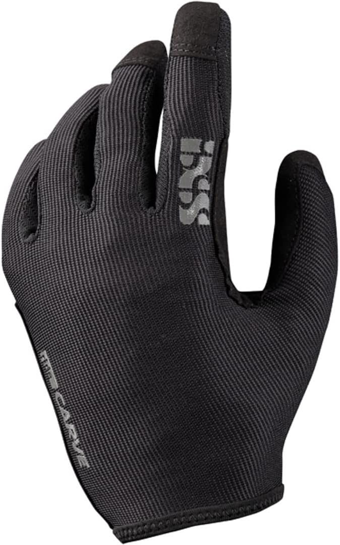 IXS Jugendliche, Unisex Carve Handschuhe für Mountainbike/Cycle/E-Bike Kid XL Schwarz, Kid XL Schwar