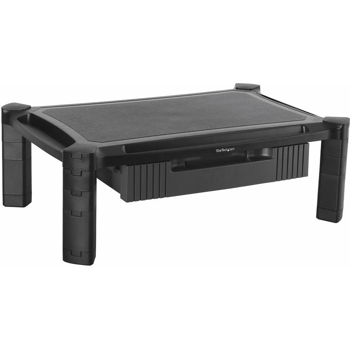 StarTech.com Monitor Ständer mit Schublade - Höhenverstellbar - Gross: 50cm - Computer Monitorstände