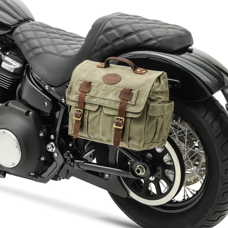 Seitentasche für Royal Enfield Classic 500 / Meteor 350 CV1 Army Green