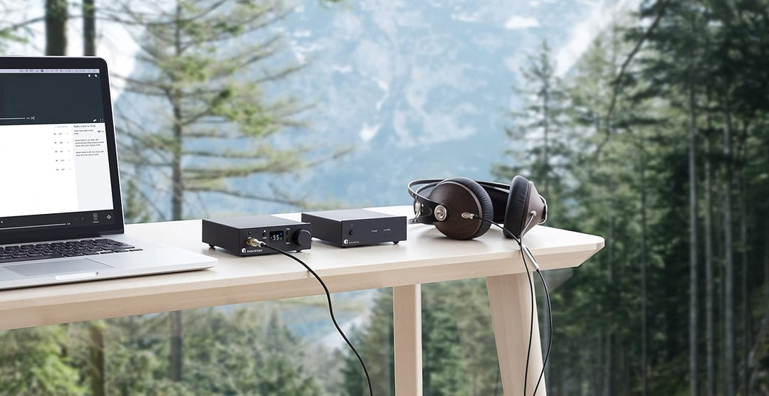 Pro-Ject Pre Box S2 Digital, Audiophiler Stereo Vorverstärker (Silber), Silber