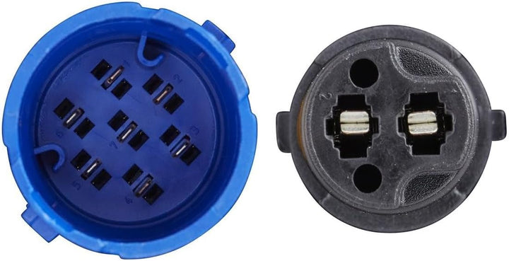HELLA - Heckleuchte - Hybrid - 24V - Anbau/geschraubt - Lichtscheibenfarbe: glasklar - Stecker: Easy
