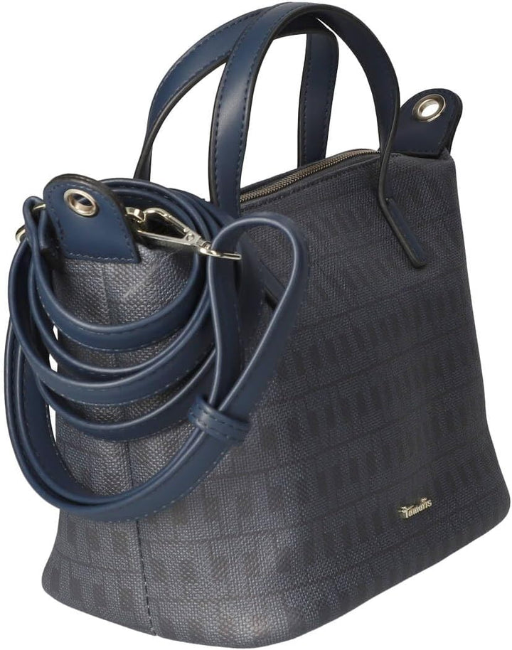 Tamaris Shopper Marlies 32700 Damen Handtaschen Print Einheitsgrösse Blue 500, Einheitsgrösse Blue 5