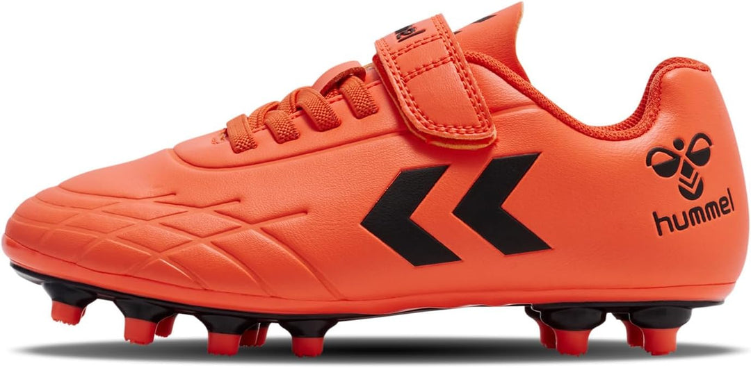 hummel Klettverschluss Turf, Soft Ground, Firm Ground Top Star Fussball Kinder Grösse 34 EU Nasturti