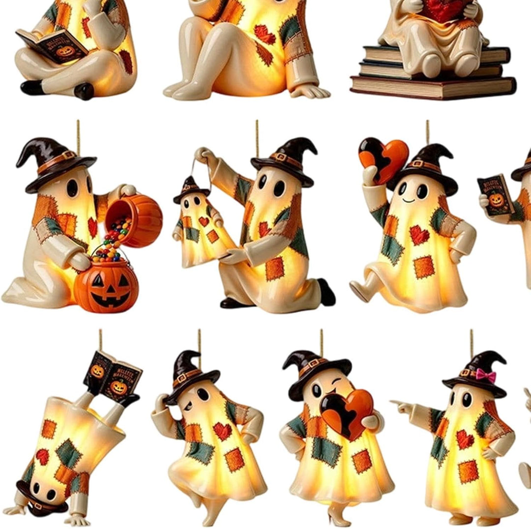 Halloween Countdown Kalender Set Wiederverwendbares | Countdown bis Halloween -Ornamente für Hausbes