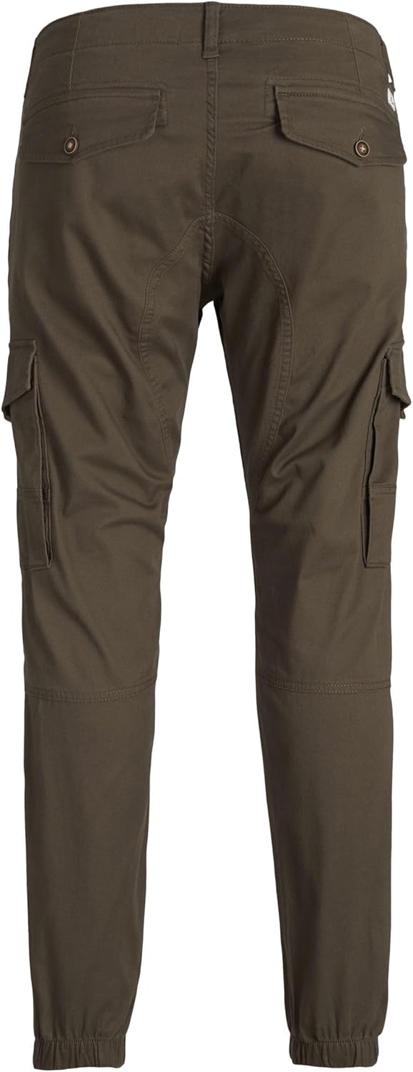 JACK & JONES Herren Jpstpaul Jjflake Cargo Noos Cargohose 27W / 30L Braun, 27W / 30L Braun